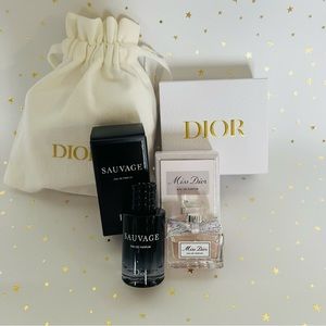 Dior Perfume Trial set